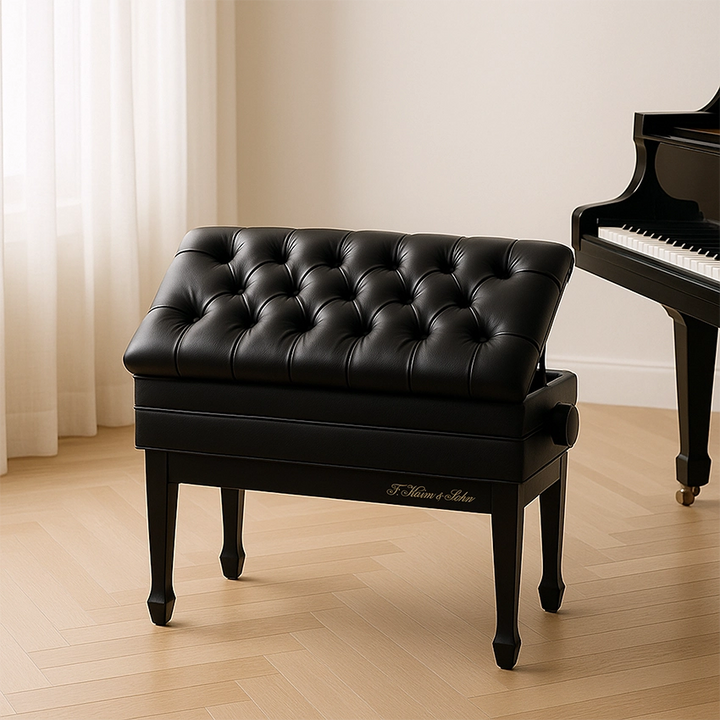 Banquette de piano F.Kaim & Sohn - CPB-029
