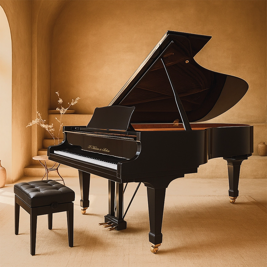 Piano ¾ de queue F.Kaim & Sohn - HG-238